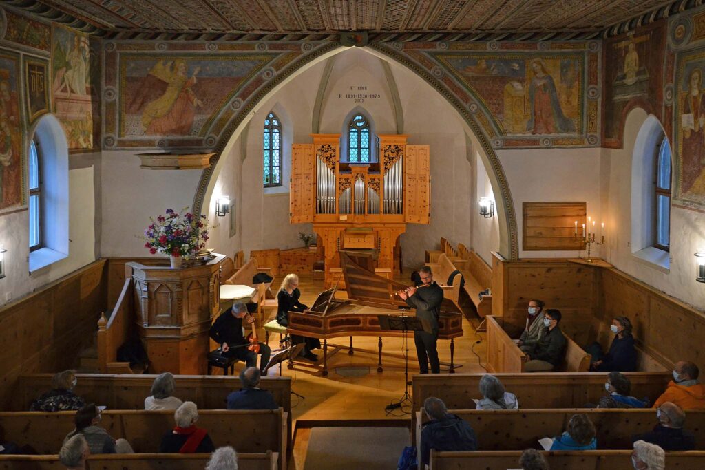 Abendmusik Bergün Veranstaltungsort Evangelische Kirche